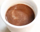 朝おやつ♪美味♪ココア甘酒ホットドリンク作り方2写真