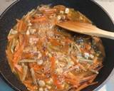 炊き込みご飯   鶏肉ごぼう人参ひじき作り方3写真