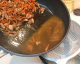 炊き込みご飯   鶏肉ごぼう人参ひじき作り方4写真