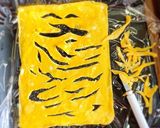 トラ柄恵方巻き作り方3写真