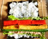 トラ柄恵方巻き作り方4写真