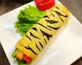 トラ柄恵方巻き作り方8写真