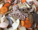 メインになる‼土鍋でコトコト煮込む豚汁作り方8写真