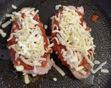 ポークソテー（トマトチーズ焼き）作り方3写真