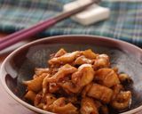 簡単＆作業５分！焼き鳥風★鶏皮炒め作り方4写真