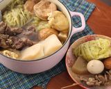 とろとろ～まるごとキャベツおでん★関西風作り方8写真