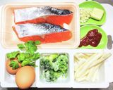 鮭のチーズピカタを特製ソースで作り方1写真