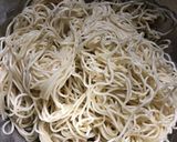 オイスターソース味上海焼きそば作り方3写真