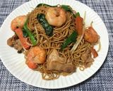 オイスターソース味上海焼きそば作り方7写真