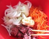 コンビーフ入りのじゃがいもサラダ作り方2写真