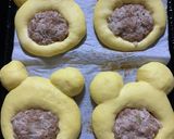 食いしん坊トラさんのハンバーグパン作り方2写真