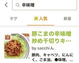 豚こまの辛味噌炒め千切りキャベツ畑♪作り方4写真