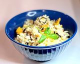 雲丹と芽ひじきの炊き込みご飯作り方9写真