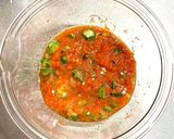 完熟トマトの青じそ人参ドレッシングがけ作り方3写真