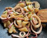 ☆イカとじゃがいものガリバタ醤油炒め☆作り方6写真