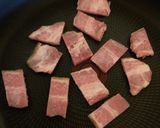 新じゃがとベーコンのマスタードソース作り方3写真