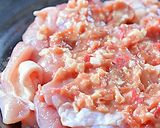 鶏肉の梅肉味噌だれ蒸し・梅子蒸鶏球♪作り方5写真
