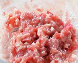 鶏肉の梅肉味噌だれ蒸し・梅子蒸鶏球♪作り方3写真