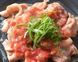 鶏肉の梅肉味噌だれ蒸し・梅子蒸鶏球♪作り方8写真