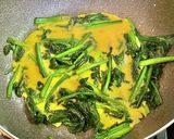 ほうれん草の卵炒りつけ作り方4写真