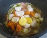お野菜たっぷりベーコンスープ作り方3写真