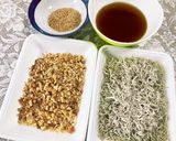 クルミ入りちりめんの佃煮作り方1写真