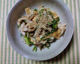 ヨウサマの減塩揚げ茄子のみぞれつけうどん作り方5写真