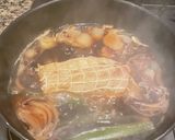 八角の香りの柔らか中華風煮豚作り方4写真