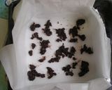抹茶カステラ　あずき入り作り方4写真