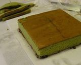 抹茶カステラ　あずき入り作り方11写真