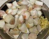 里芋とキノコのサブジ（カレー炒め）作り方2写真