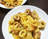 おかずと丼の二刀流！ちくわの卵とじ作り方6写真