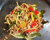 レンチン青椒肉絲作り方7写真