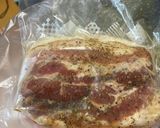 アパートでつくる豚バラ燻製作り方1写真