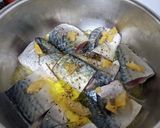 圧力鍋で〜鯖の塩レモンハーブオイル煮作り方3写真