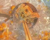 レンコン・オクラ・きのこの栄養満点味噌汁作り方5写真