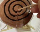 話題の雪崩ケーキ＊フィルムケーキ♡チョコ作り方16写真