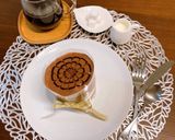 話題の雪崩ケーキ＊フィルムケーキ苺作り方1写真