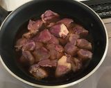 ワインに合う！ほったらかし鶏レバ甘うま煮作り方2写真