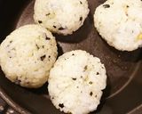 お茶漬けの素オイル焼きお結び作り方3写真