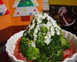 クリスマス2008☆雪積もるサラダツリー作り方12写真