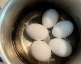 【作り置き】半熟玉子のにら醤油漬け（味玉作り方1写真