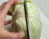 キャベツのツナコーンピザ作り方1写真