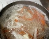 SDGsで美味しい♪干しにんじんの味噌汁作り方5写真