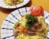 うちの塩焼きそば作り方8写真