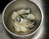 手早く圧力鍋でかきとほうれん草のリゾット作り方1写真