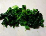 手早く圧力鍋でかきとほうれん草のリゾット作り方2写真