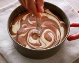 マーブルチーズケーキ※動画あり作り方24写真