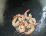 海老ほうれん草炒め　エスニック風作り方2写真