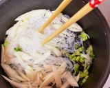 節約健康レシピ！大根の茎入り炒め旨煮作り方5写真